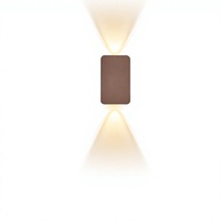 Applique Murale LED Nordique Moderne en Fer Blanc Chaud/Noir – Luminaire Mural pour Chambre, Chevet, Escalier, Couloir, Salon, Télévision
