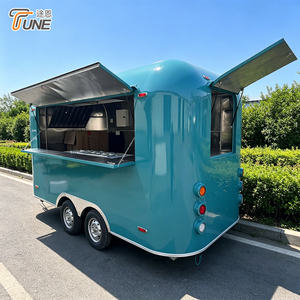 Chariot de glaces ambulant, remorque alimentaire d'<span class=keywords><strong>occasion</strong></span>, camions de restauration usagés - Product Image 1