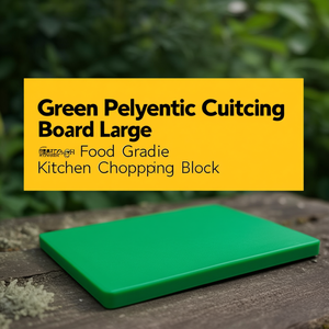 Tagliere in Polietilene Verde di Grandi Dimensioni, Grado Alimentare, per Cucina - Product Image 3