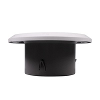 Flexible, diamètre 315 mm. Diffuseur de plafond à boule avec buse de jet pour systèmes HVAC pour la climatisation des hôpitaux