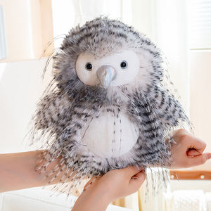 Peluche <span class=keywords><strong>Hibou</strong></span> Personnalisée Mignonne pour Enfants, Jouet en Peluche Ultra Doux en Coton PP, <span class=keywords><strong>Doudou</strong></span> Réaliste, <span class=keywords><strong>Hibou</strong></span> Vif - Product Image 6