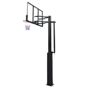 Professional Basketball Adjustable In Ground Basketball Hoop Stand With Height For Professional Training