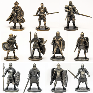 Fabricant de figurines de soldats en métal 3D en miniature, sur mesure, antique, en zinc, sculpture de soldats en métal - Product Image 5