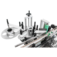 Machine d'étiquetage automatique de bouteilles rondes MT-180 avec positionnement par serrage, commande PLC, applicateur d'étiquettes pour vin, cosmétiques, pots et boîtes