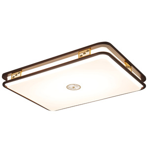Chinese Style <b>Ceiling</b> <b>Light</b> Led Living Room Bedroom <b>Light</b> Full Spectrum Eye Protection Solid Wood And Copper - Product Image 4