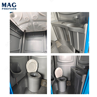 Toilettes mobiles mobiles Porta Potty Cabine de douche à vendre Plastique HDPE Chine Design graphique Salle de bain Pompes à pied modernes