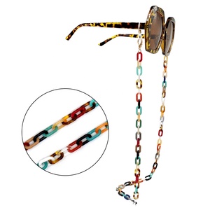 <span class=keywords><strong>Cordon</strong></span> <span class=keywords><strong>de</strong></span> maintien pour <span class=keywords><strong>lunettes</strong></span> et masque en acrylique léger anti-perte, tendance 2022, 70 cm MELLE - Product Image 1