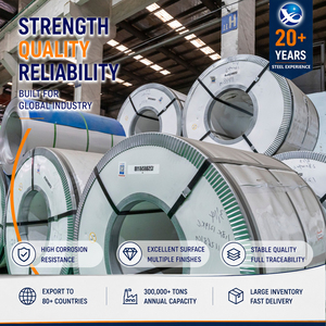 Factory Direct Competitive Price <b>Leveling</b> 430 304 1 0mm 1250mm Slitting Line ASTM A240 Stainless Steel Coil - Product Image 1
