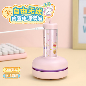 <b>Crayon</b> Shinchan Handheld Vacuum Cleaner 0.2L USB Rechargeable Portable Dust Collector For Desk Keyboard Cleaning - Product Image 2