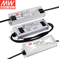 Controlador LED Meanwell HLG-320H-12A CC CV 320W 12V 22A IP65 Resistente al Agua, Fuente de Alimentación de 24 Voltios Mean Well con Función de Atenuación PFC