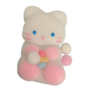 Juguetes Sensoriales Antiestrés de TPR Personalizados, Mini Gatos Kawaii, Squishies Mochi para Niños y Niñas, Recuerdos de Fiesta - Product Image 3