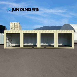 Conteneur maritime dangereux de 40 pieds High Cube à ouverture latérale avec 4 portes latérales, conteneurs à ouverture latérale à vendre - Product Image 2