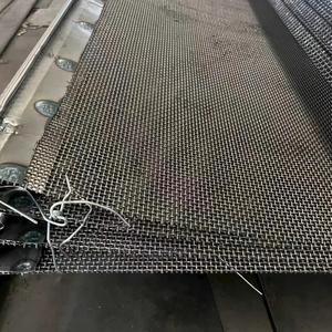 Maille de fil métallique ondulé en acier à haute résistance pour tamis minier - Product Image 2