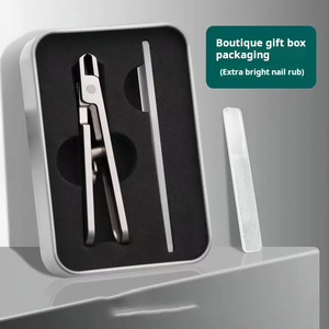 Kit de coupe-ongles à grande ouverture en acier inoxydable anti-éclaboussures, ciseaux à ongles, outil de manucure et pédicure, coupe-ongles en gros - Product Image 3