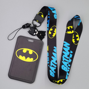 Porta Tarjetas de Identificación de Spider-Man y Capitán América, Material ABS, Estilo de Dibujos Animados, para Tarjetas de Comida, Autobús, Control de Acceso, con Cordón - Product Image 2