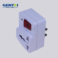 Hochwertiger 2-Pin Amerikanischer Konvertierungsstecker USA-Stecker zu Universal, Universeller Reiseadapter Konvertierungsstecker