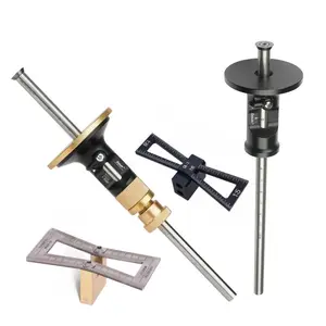 Dovetail Jig Wheel Marking Gauge Tool Set Woodworking Scriber Aluminum Alloy Linear Drawing Mortise Measuring Ruler Wood Joints