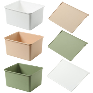 Household Stackable Plastic Storage Container Home Storage Boxes & Bins for Clothes Shoes Storage Boxes