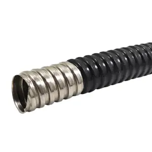 Bảo vệ cáp điện ống dẫn ống PVC tráng lỏng chặt chẽ mạ kẽm thép không gỉ linh hoạt kim loại ống dẫn ống