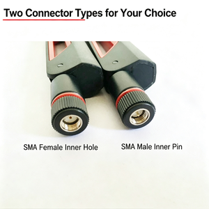 Antena Omnidireccional de Goma Plegable de Doble Banda 2.4G 5.8G de 10DBi Premium con Conector SMA Macho para <span class=keywords><strong>Router</strong></span> <span class=keywords><strong>WiFi</strong></span> IoT Zigbee - Product Image 3