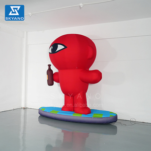 Personnages de dessins animés gonflables pour <span class=keywords><strong>homme</strong></span> avec yeux de surf mascotte <span class=keywords><strong>gonflable</strong></span> mascotte d'entreprise personnalisée modèle <span class=keywords><strong>gonflable</strong></span> publicitaire - Product Image 6