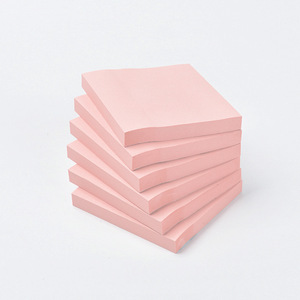 Bloc-notes adhésifs personnalisés à prix abordable, 3x3 pouces, fournitures scolaires, autocollants en papier, index <span class=keywords><strong>Post</strong></span>-<span class=keywords><strong>it</strong></span>, bloc-notes adhésifs - Product Image 1