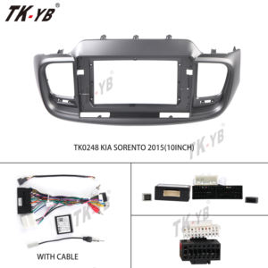 <span class=keywords><strong>2015</strong></span> para KIA <span class=keywords><strong>Sorento</strong></span> REPRODUCTOR DE DVD para coche soporte de sistema de navegación estilo OEM ajuste Universal ABS montaje de tablero de plástico - Product Image 3