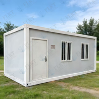 Unité de conteneur préfabriquée FLKT à livraison rapide, prête à être expédiée, bureau modulaire préfabriqué, maison en conteneur maritime