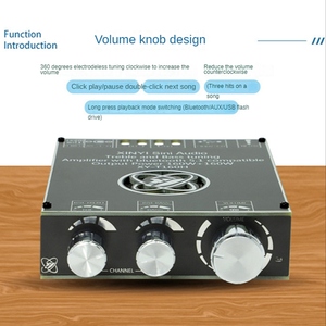 160W*2 high-bass adjustment BT audio power <b>amplifier</b> board module two-channel stereo TDA7498E super 3116 - Product Image 2