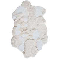 Simple crème style avancé sens tufté salon tapis plaine chambre lit Tapis de sol tapis tuftés de luxe
