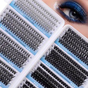 Kit <span class=keywords><strong>de</strong></span> <span class=keywords><strong>Pestañas</strong></span> Postizas en Racimo DIY - <span class=keywords><strong>Pestañas</strong></span> Mixtas Naturales y Voluminosas con Set <span class=keywords><strong>de</strong></span> <span class=keywords><strong>Pegamento</strong></span> Autoaplicador - Product Image 2