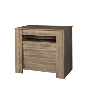 <span class=keywords><strong>Table</strong></span> <span class=keywords><strong>console</strong></span> multifonctionnelle extensible en bois moderne et portable pour salle <span class=keywords><strong>à</strong></span> <span class=keywords><strong>manger</strong></span>, hôtel, atelier - Product Image 3