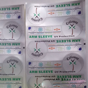 Tinh Tế Logo In Vòng Bạc Lá Sticker, Ưa Thích Lá Nóng Vàng/Bạc Nhãn Dán Nhãn - Product Image 4