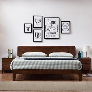 Lit en bois 180x200 pour usage domestique, mobilier de chambre à coucher, lits design - Product Image 6