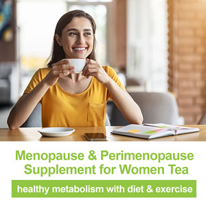 Private Label <b>Menopause</b> & Perimenopause Supplement for Women Tea for Apple Cinnamon Metabolism Female Hormone Balancing Tea - Product Image 2