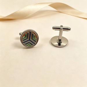 Boutons de manchette en alliage de zinc de style français pour hommes - Mariage, affaires, anniversaire et Noël - Product Image 2