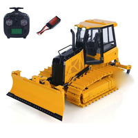 Plc Metal 1/12 Rc Hydraulic Bulldozer D3 Remote Control Vehicle 4ch Construction Car Bulk Supply