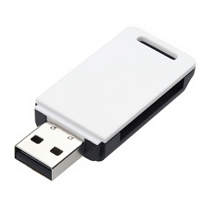 Lecteur de cartes mémoire externe pour ordinateur Feng <span class=keywords><strong>Biao</strong></span> 360 FB360 2-en-1 /TF USB2.0 jusqu'à 512 Go ABS - Product Image 1