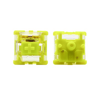 Interrupteurs TECSEE Firefly 40gf Hot Swap Gaming Linéaires 5 broches SMD RGB pour clavier MX