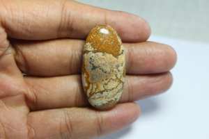 Venta al por mayor 100% jaspe natural suelto genuino calibrado tamaño piedra preciosa jaspe cabujón curación piedra preciosa alta calidad gemas y piedras - Product Image 5