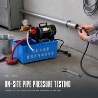 Testeur de pression d'eau électrique haute pression DSY-50 avec moteur en cuivre à surpression rapide pour la détection de pression des canalisations de lutte contre l'incendie et de la plomberie