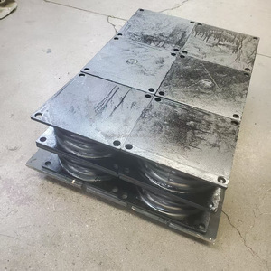 कंपन अवशोषण वसंत डिजाइन कंपन आइसोलेटर रबर प्रभाव 12 इंच का शॉक अवशोषक कार डैपर - Product Image 5