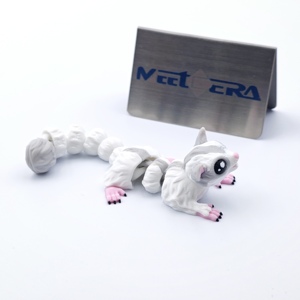 Deslizador de Azúcar Articulado Impreso en 3D, Deslizador de Neón Flexible para Aliviar el Estrés, Accesorio de Escritorio de Oficina, Novedad Genial - Product Image 3