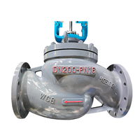 Vanne de régulation de débit pneumatique avec contrôleur numérique 4-20 mA pour la réduction de pression des conduites de gaz GPL propane en acier inoxydable DN200