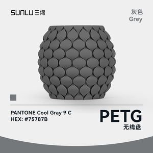 Filamento PETG 3D SUNLU Sin Bobina 1 kg 1,75 mm Resistente al Agua, a la Intemperie, a los Impactos, Impresión Estable, Colores Vivos - Product Image 3