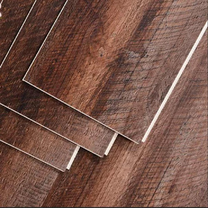 Tablón de madera gris impermeable de alto brillo <span class=keywords><strong>PVC</strong></span> DIY suelo de vinilo <span class=keywords><strong>flotante</strong></span> Uniclic <span class=keywords><strong>Click</strong></span>/pegamento/parte posterior seca/<span class=keywords><strong>Sistema</strong></span> de clic autoadhesivo - Product Image 3