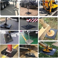 Plaques de base stabilisatrices UPE à haute capacité de charge, haute résistance pour équipements de construction, support de fabricant professionnel