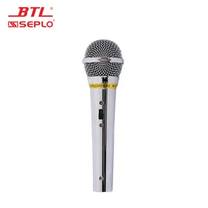 Gold Supplier Professional Light Weight Karaoke Handheld Metal Wired Lavalier Microphone Reviews