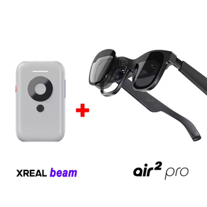 Gafas AR Inteligentes XREAL <span class=keywords><strong>Air</strong></span> 2 Pro <span class=keywords><strong>Nreal</strong></span> <span class=keywords><strong>Air</strong></span>, Pantalla Gigante Portátil, Visualización de 1080p, Computadora Móvil HD, Pantalla Privada de 130 Pulgadas - Product Image 1