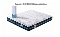Matelas Haute Densité 7 Zones Luxe Européen Qualité Supérieure Ergonomique à Ressorts Ensachés